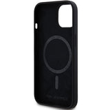 Husa de protectie Karl Lagerfeld Silicone MagSafe (KLHMP15MSCHPPLK) compatibil cu iPhone 15 Plus, Choupette Head