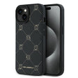 Husa de protectie Karl Lagerfeld Leather MagSafe (KLHMP15MPGKHPHK) compatibil cu iPhone 15 Plus, Karl Head