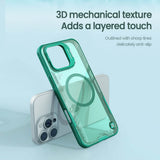 Husa de protectie Nillkin Iceblade Prop Magnetic (with Camera Cutout) compatibil cu iPhone 16 Pro, Verde