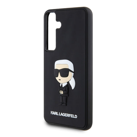 Husa de protectie Karl Lagerfeld 3D Design (KLHCS24M3DRKINK) compatibil cu Samsung Galaxy S24 Plus, Rubber Ikonik