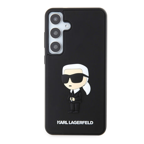 Husa de protectie Karl Lagerfeld 3D Design (KLHCS24M3DRKINK) compatibil cu Samsung Galaxy S24 Plus, Rubber Ikonik
