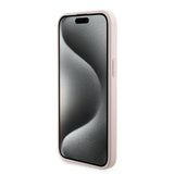 Husa de protectie Guess Hardcase Powerbank MagSafe compatibil cu iPhone 15 Pro Max, Roz