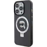 Husa de protectie Karl Lagerfeld compatibil cu iPhone 15 Pro, Negru