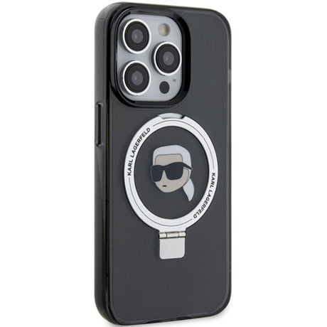 Husa de protectie Karl Lagerfeld compatibil cu iPhone 15 Pro, Negru