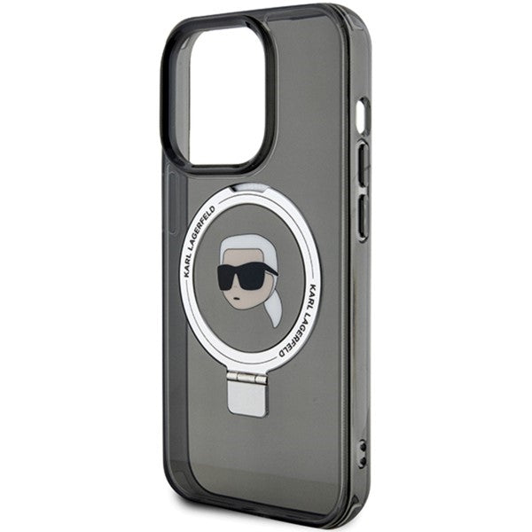 Husa de protectie Karl Lagerfeld compatibil cu iPhone 15 Pro, Negru
