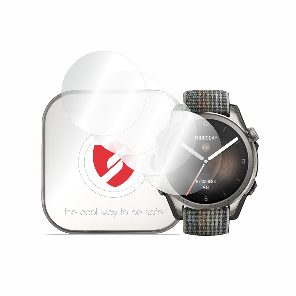 Folie de protectie smartwatch Smart Protection Premium Classic (set de 4) compatibil cu Amazfit Balance, Transparent