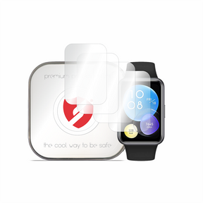 Folie de protectie smartwatch Smart Protection Premium Classic (set de 4) compatibil cu Huawei Watch Fit 2 Active Edition, Transparent