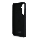 Husa de protectie Karl Lagerfeld Silicone (KLHCS24MSMHKCNPK) compatibil cu Samsung Galaxy S24 Plus, Karl&Choupette Metal Pin