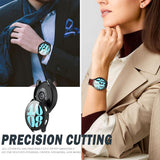 Folie de protectie smartwatch Techsuit Defense360 Pro + Screen Protector compatibil cu Samsung Galaxy Watch6 (44mm), Transparent
