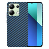 Husa de protectie Techsuit Carbonite FiberShell compatibil cu Xiaomi Redmi Note 13 4G, Cyan