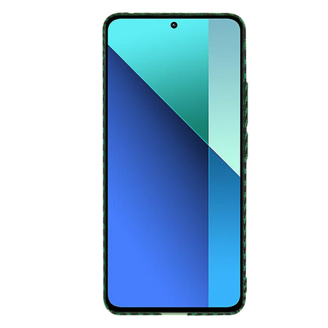 Husa de protectie Techsuit Carbonite FiberShell compatibil cu Xiaomi Redmi Note 13 4G, Verde
