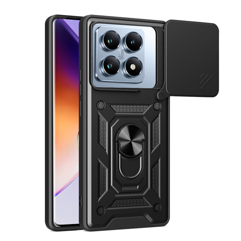 Husa de protectie Techsuit CamShield Series compatibil cu Xiaomi 14T Pro, Negru