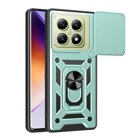 Husa de protectie Techsuit CamShield Series compatibil cu Xiaomi 14T, Verde
