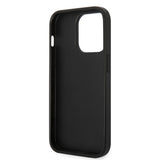 Husa de protectie Karl Lagerfeld Saffiano (KLHCP14LSAPKHG) compatibil cu iPhone 14 Pro, Argintiu Karl`S Head