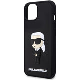 Husa de protectie Karl Lagerfeld 3D Design (KLHCP14M3DRKINK) compatibil cu iPhone 14 Plus, Rubber Ikonik
