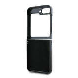 Husa de protectie Karl Lagerfeld Saffiano compatibil cu Samsung Galaxy Z Flip6 / Flip7 FE, Negru