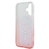 Husa de protectie Guess IML Glitter Gradient MagSafe (GUHMP16MHGRCELW) compatibil cu iPhone 16 Plus, Maro