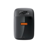 Incarcator Acefast (A104), USB-C, PD25W, GaN Technology, Fast Charging Compatibility, Negru