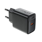 Incarcator Acefast (A104), USB-C, PD25W, GaN Technology, Fast Charging Compatibility, Negru