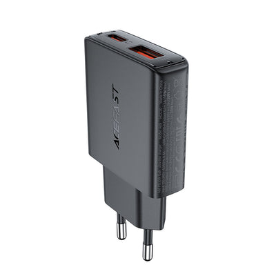 Incarcator Acefast (A69), Type-C / USB, PD30W, GaN, Negru