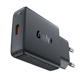 Incarcator Acefast (A65), Type-C, GaN Technology, 20W, Power Delivery, Negru