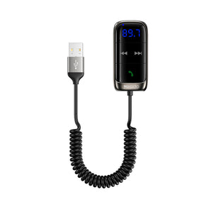 Gadget Yesido FM Modulator Bluetooth Car Receiver (YAU32), LED Display, TF Card, Negru