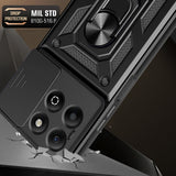 Husa de protectie Techsuit CamShield Series compatibil cu Honor X6b, Negru