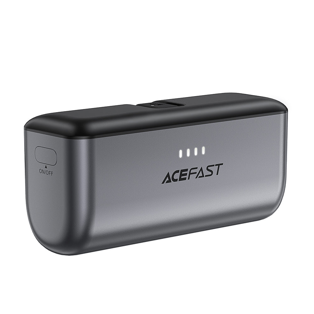 Baterie externa Acefast M9-5000, 5000mAh, 2x Type-C, PD20W, Negru