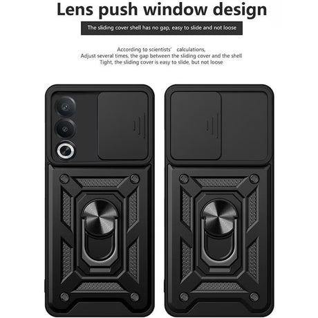 Husa de protectie Techsuit CamShield Series compatibil cu Oppo A80 5G, Negru