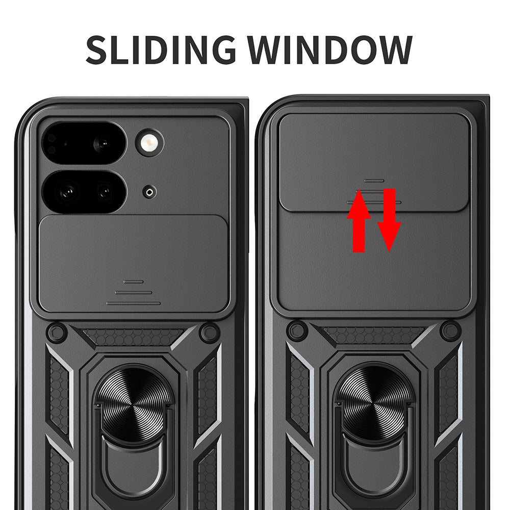 Husa de protectie Techsuit CamShield Series compatibil cu Google Pixel 9 Pro Fold, Roz Auriu