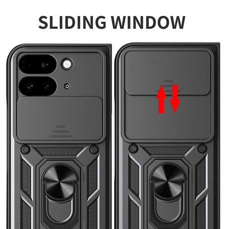 Husa de protectie Techsuit CamShield Series compatibil cu Google Pixel 9 Pro Fold, Verde