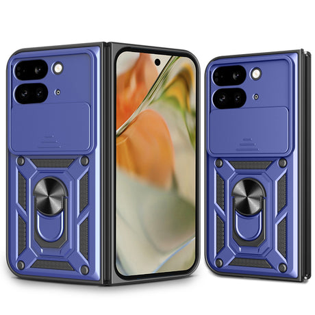 Husa de protectie Techsuit CamShield Series compatibil cu Google Pixel 9 Pro Fold, Albastru