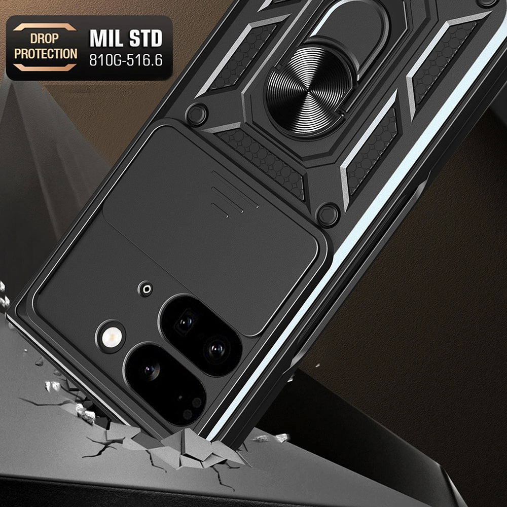 Husa de protectie Techsuit CamShield Series compatibil cu Google Pixel 9 Pro Fold, Albastru