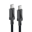 Cablu Acefast (C12-03), Type-C to Type-C, 60W, High-Speed Charging, 1.2m, Negru