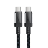 Cablu Acefast (C12-03), Type-C to Type-C, 60W, High-Speed Charging, 1.2m, Negru