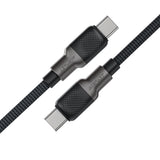 Cablu Acefast (C10-03), Type-C to Type-C, 60W, High-Speed Charging, 1.2m, Negru