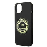 Husa de protectie Karl Lagerfeld Silicone (KLHCP14MSRSGRCK) compatibil cu iPhone 14 Plus, Negru Rsg