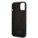 Husa de protectie Karl Lagerfeld Silicone (KLHCP14MSRSGRCK) compatibil cu iPhone 14 Plus, Negru Rsg