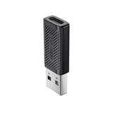 Adaptor Acefast Adapter (J2), Type-C to USB 3.0, Fast Charging, Data Transmission, 5Gbps, Negru