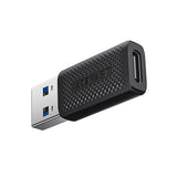 Adaptor Acefast Adapter (J2), Type-C to USB 3.0, Fast Charging, Data Transmission, 5Gbps, Negru