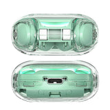Casti Acefast (T8), USB-C, IPX4, Bluetooth 5.3, AI Call Noise Reduction, Digital Display, 480mAh, Verde Menta
