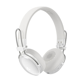 Casti Acefast Wireless Headset (H7), Type-C, Bluetooth 5.4, Active Noise Reduction, IP54, 500mAh, Hi-Fi Sound, Alb Perlat