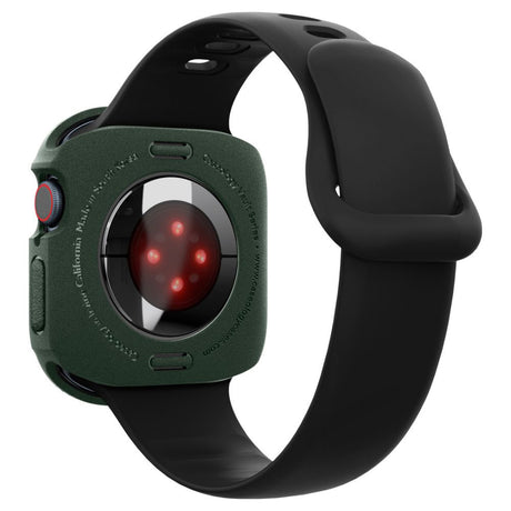 Husa de protectie smartwatch Spigen Caseology Vault compatibil cu Apple Watch 10 46mm / Watch 11 46mm, Bleumarin Green