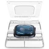 Folie de protectie smartwatch Spigen (set de 2) Elite Shield EZ Fit (AFL08579) compatibil cu Apple Watch 10 46mm / Watch 11 46mm, Transparent