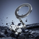 Suport Acefast (D20), Magnetic Ring, 360° Rotation, for Dashboard, Universal, Adjustable, Metal Gray