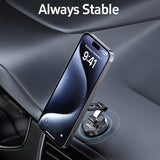 Suport Acefast (D20), Magnetic Ring, 360° Rotation, for Dashboard, Universal, Adjustable, Metal Gray