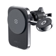 Suport Acefast with Wireless Charging (D18), for iPhone, 2in1 Wireless Fast Charging, for Air Vant, Lock Clip, Negru