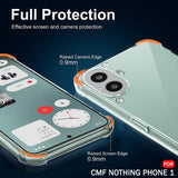 Husa de protectie Techsuit Shockproof Clear Silicone compatibil cu Nothing CMF Phone 1, Transparent