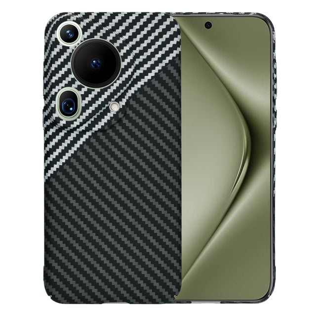 Husa de protectie Techsuit Carbonite FiberShell compatibil cu Huawei Pura 70 Ultra, Stealth Gray