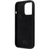 Husa de protectie Karl Lagerfeld Silicone (KLHCP14XSMHKNPK) compatibil cu iPhone 14 Pro Max, Ikonik Metal Pin